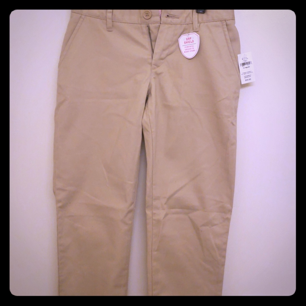 Gap Kids Beige Straight Leg Chino
